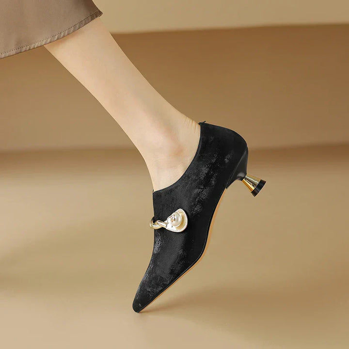 Ellen Solstice Mid-Heel Pumps