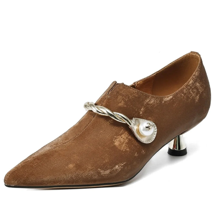 Ellen Solstice Mid-Heel Pumps