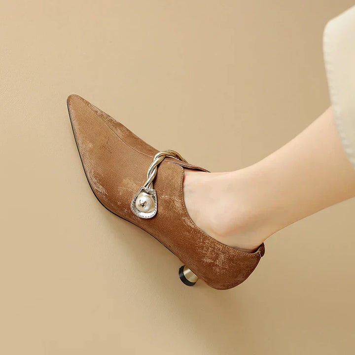 Ellen Solstice Mid-Heel Pumps