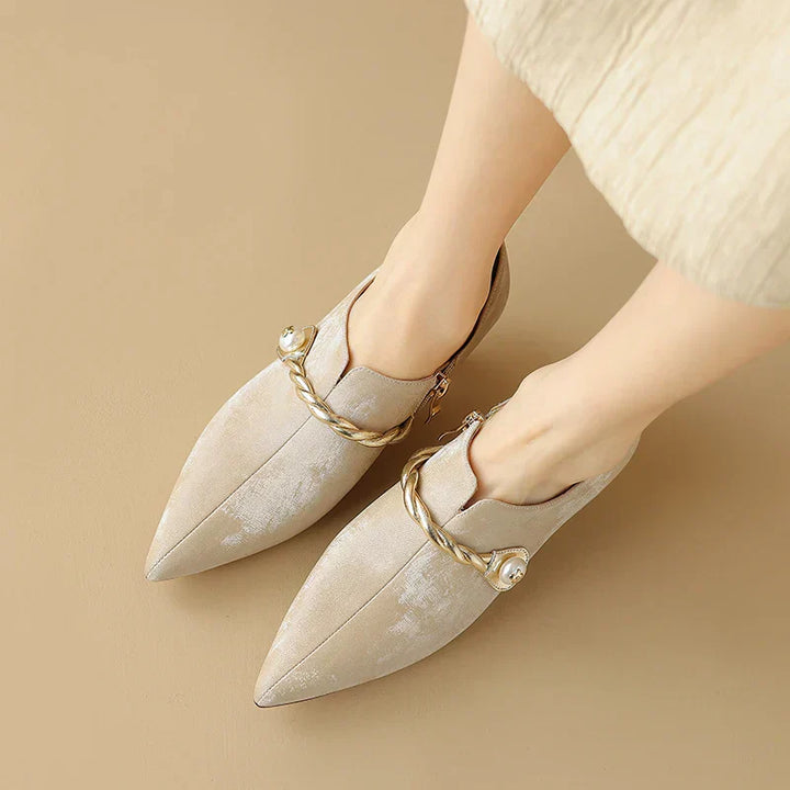 Ellen Solstice Mid-Heel Pumps