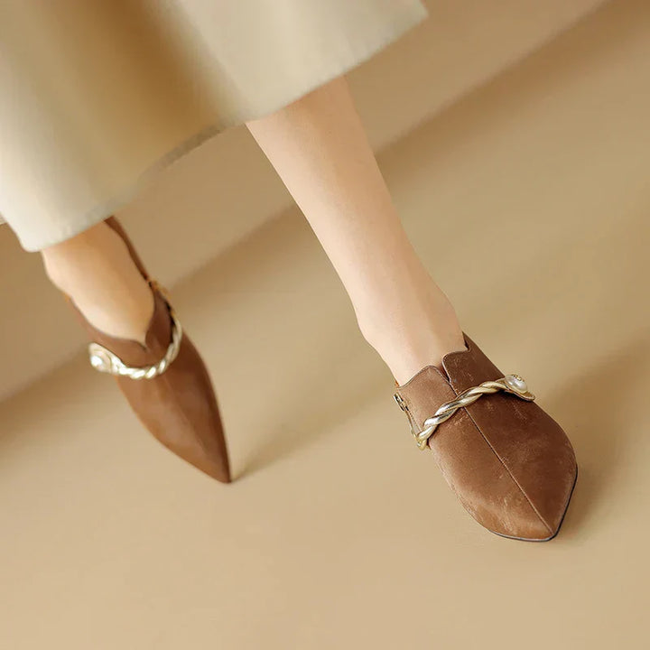 Ellen Solstice Mid-Heel Pumps