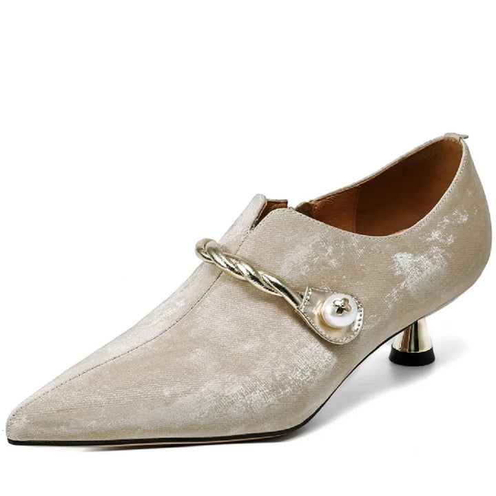 Ellen Solstice Mid-Heel Pumps