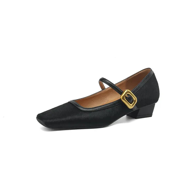 Feline Luxe Leopard Print Mid-Heel Shoes