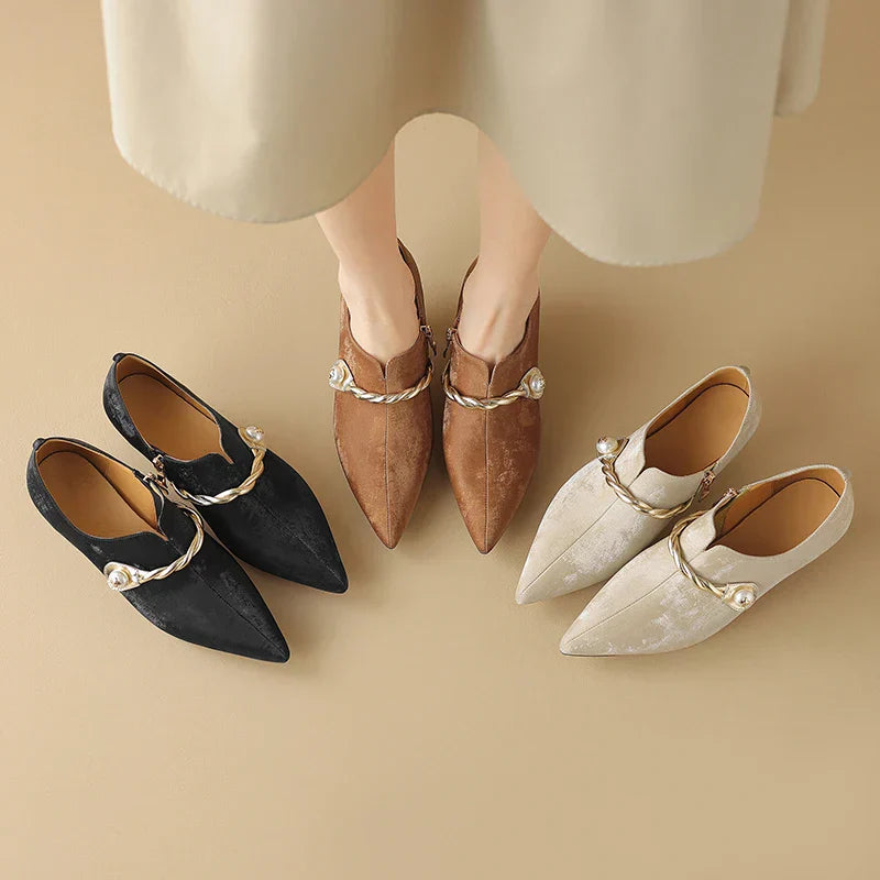 Ellen Solstice Mid-Heel Pumps