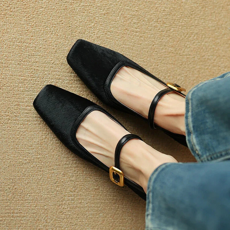 Feline Luxe Leopard Print Mid-Heel Shoes
